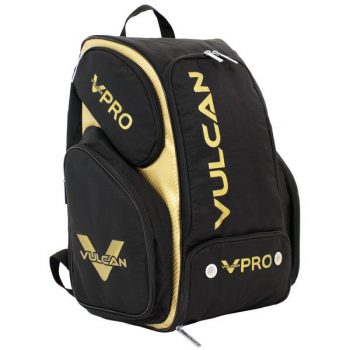 VPRO pickleball backpack Black and Gold
