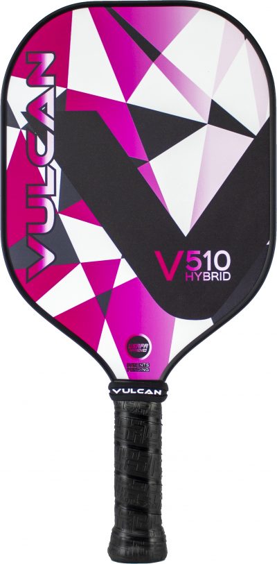 Vulcan V510 Pink Geo pickleball paddle